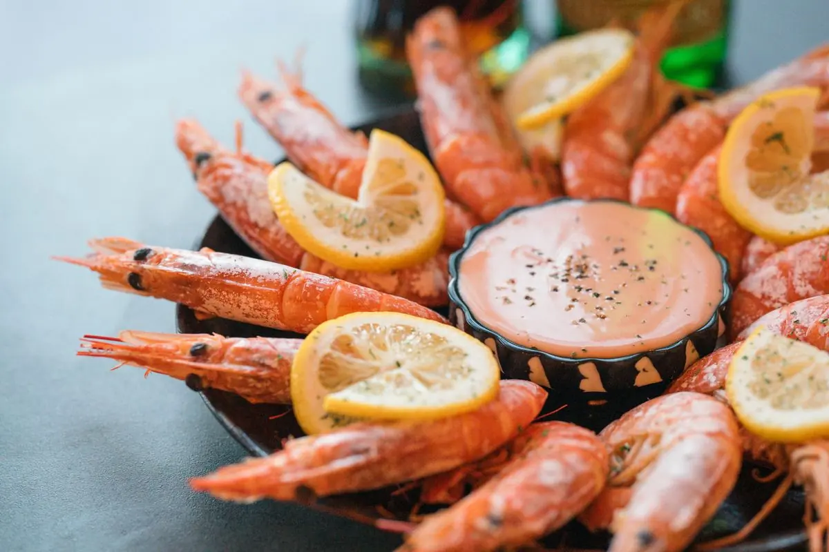 Grilled king crab