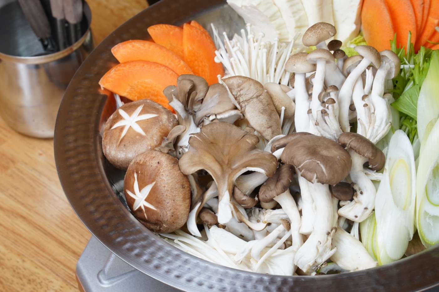Six-Mushroom hot pot
