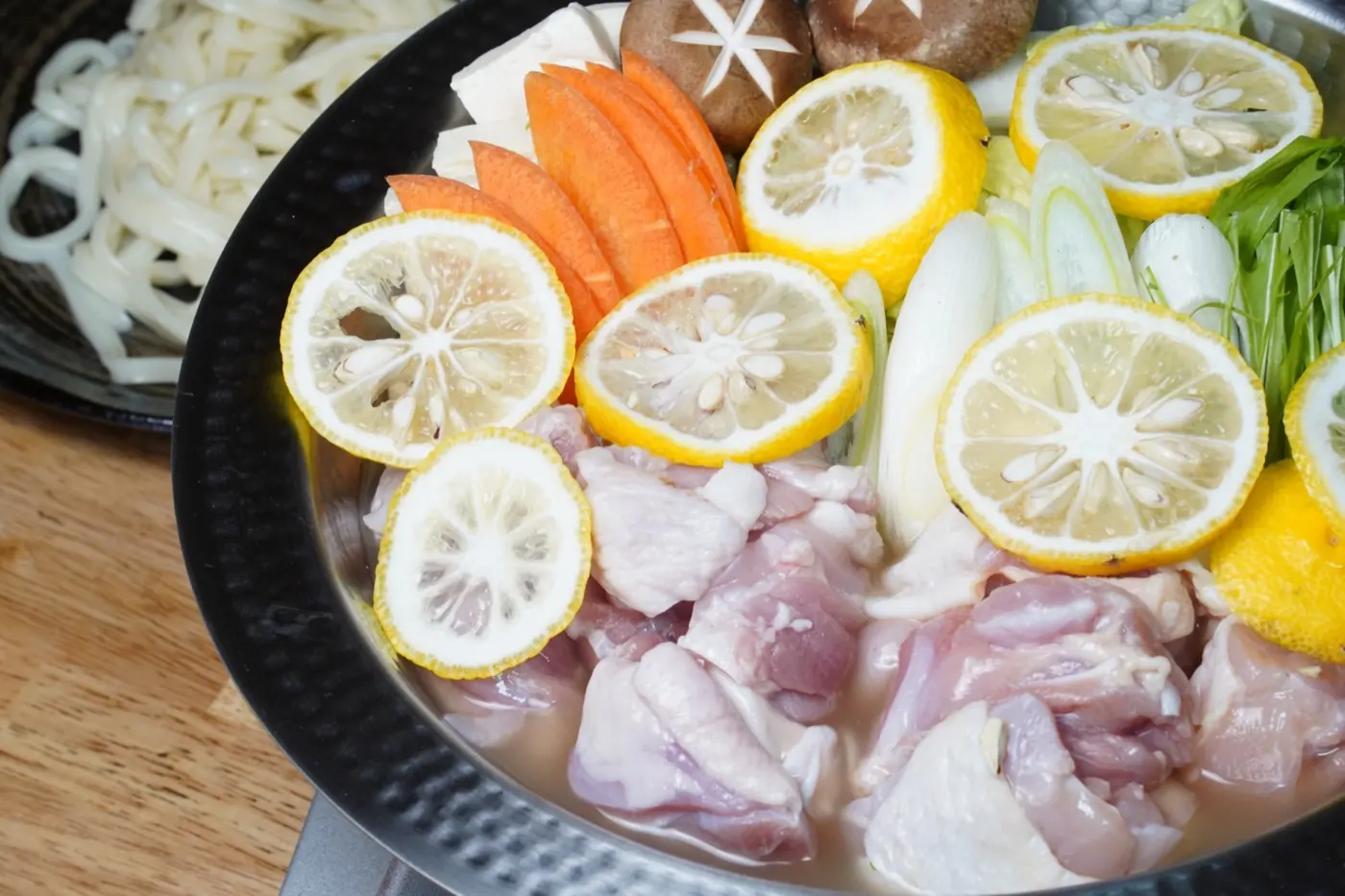 Yuzu Chicken hot pot
